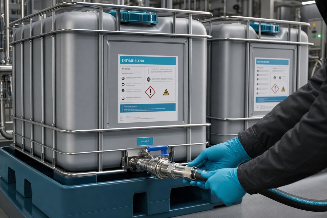 Bulk Enzyme Blends for Industrial Wastewater Treatment Plants