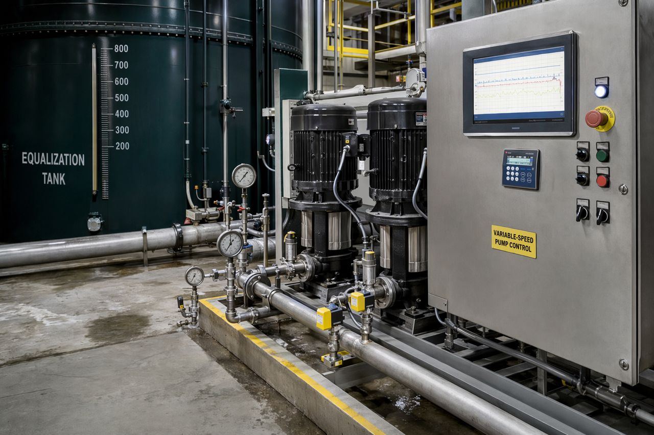 Equalization Tank Troubleshooting for Variable Industrial Effluent