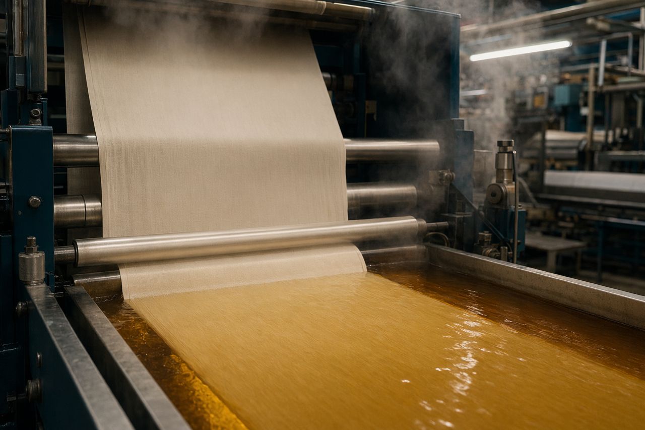 Continuous Desizing Padding Range Maintenance | SelvageBridge