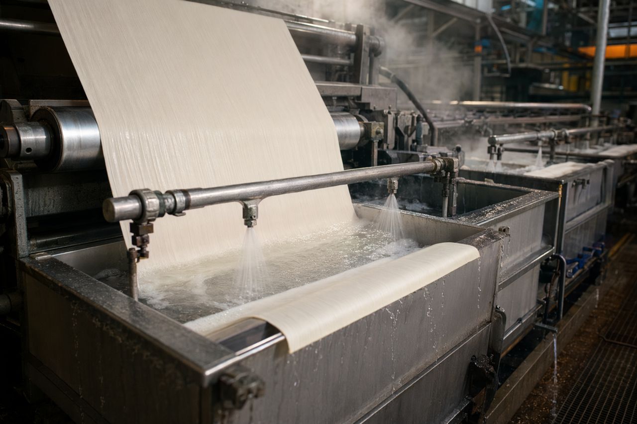 Continuous Desizing Padding Range Maintenance | SelvageBridge