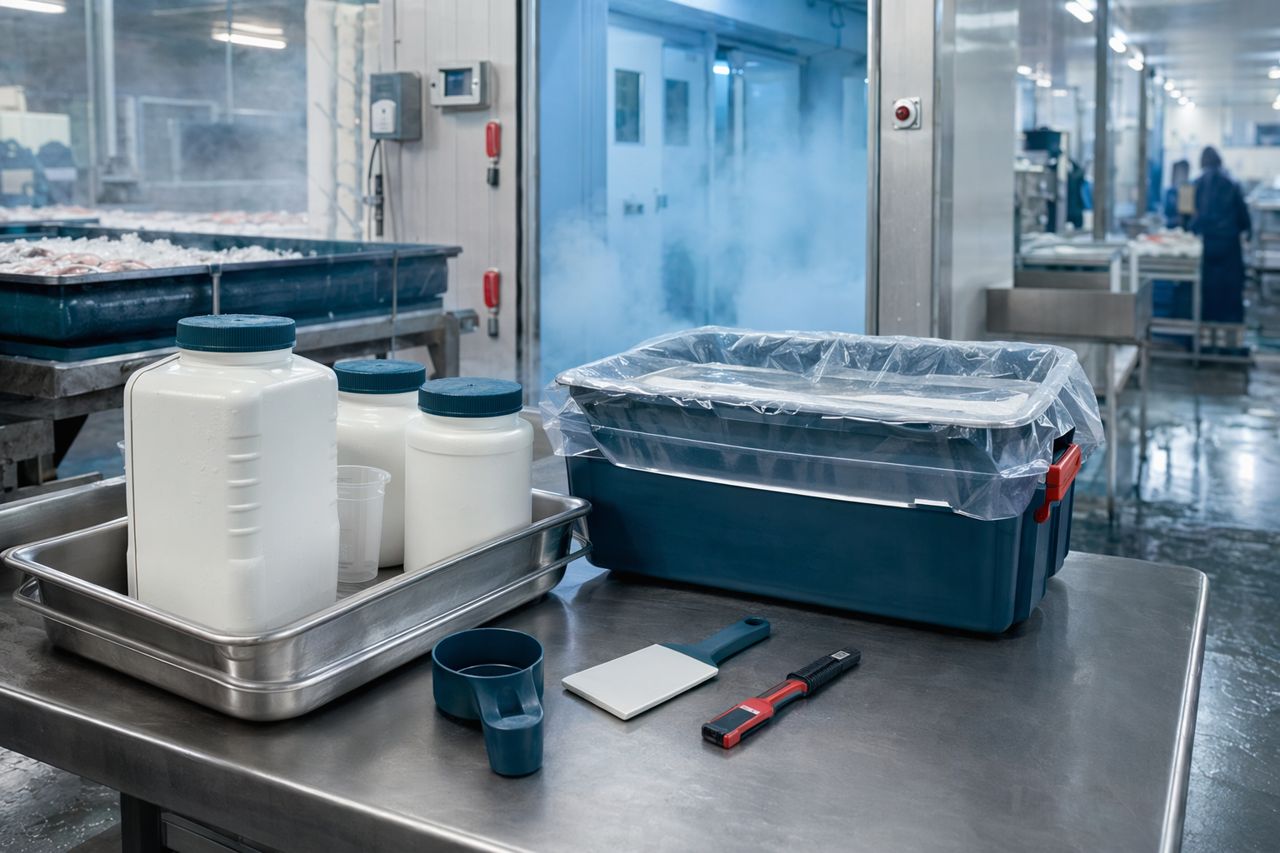 Cold-Chain Hygiene Risks in Seafood Enzyme Handling Areas