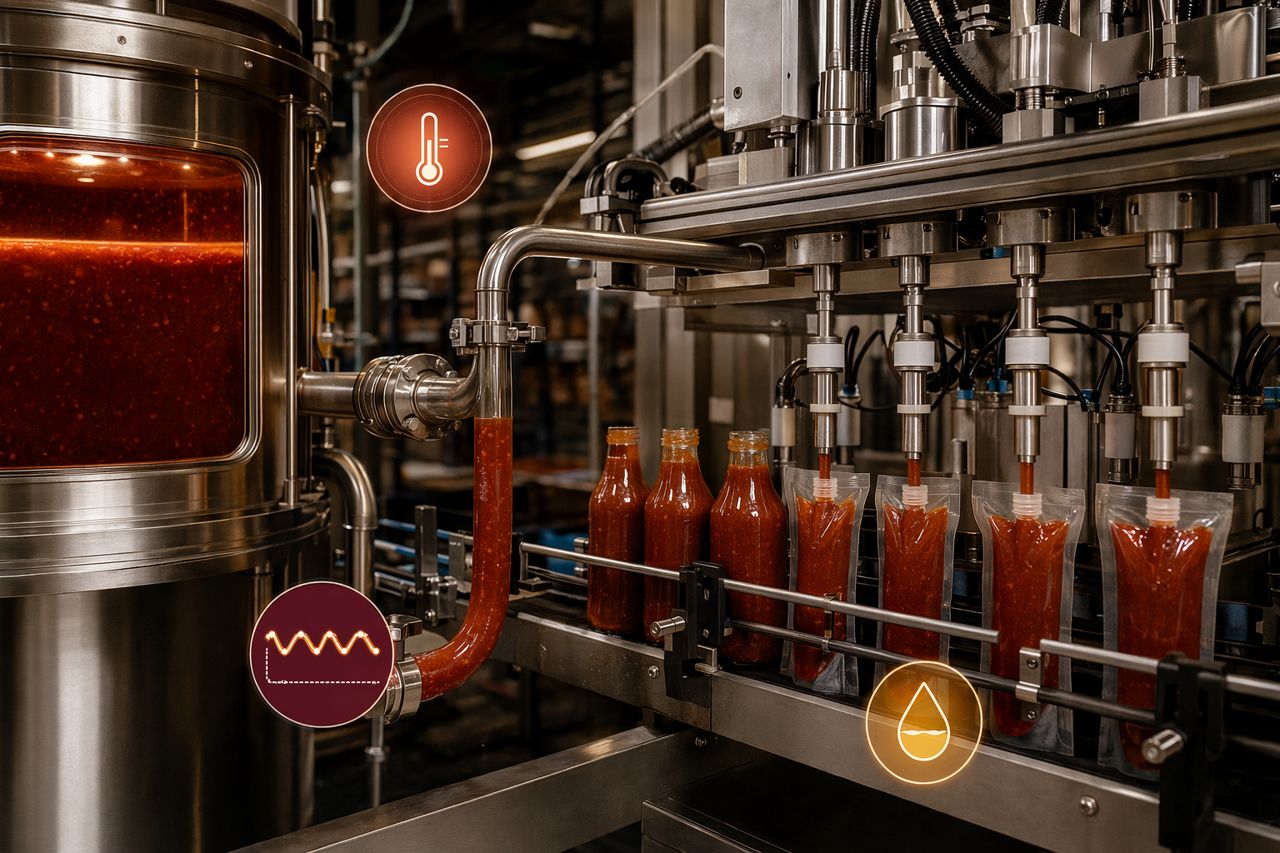 Cloud Kitchen Sauce Factory Layout: Batch, Cook, Hold, and Fill Zones