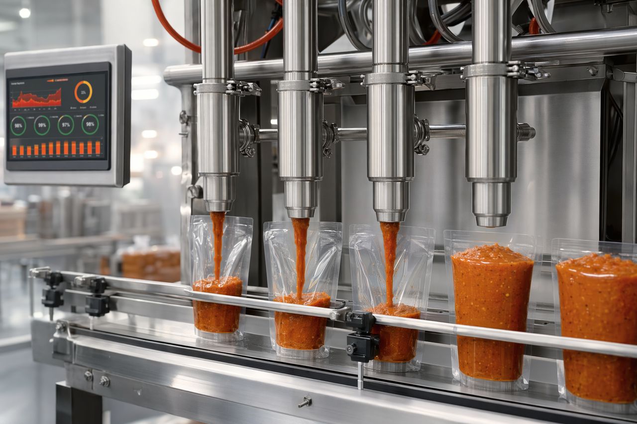 Pumpability and Filling Problems in Thick Sauces | LadleMetric