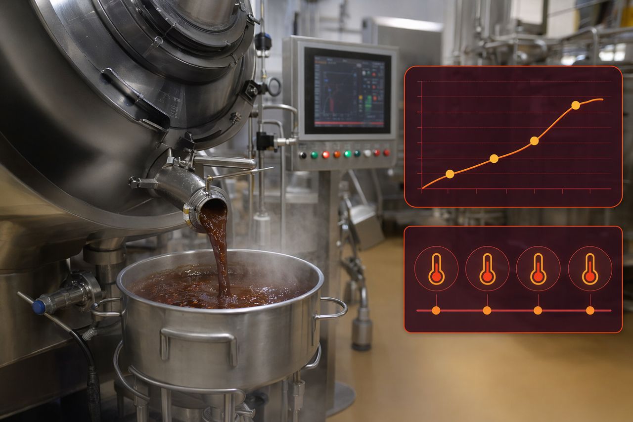 Why Hot-Filled Sauces Drift in Viscosity After Holding | LadleMetric