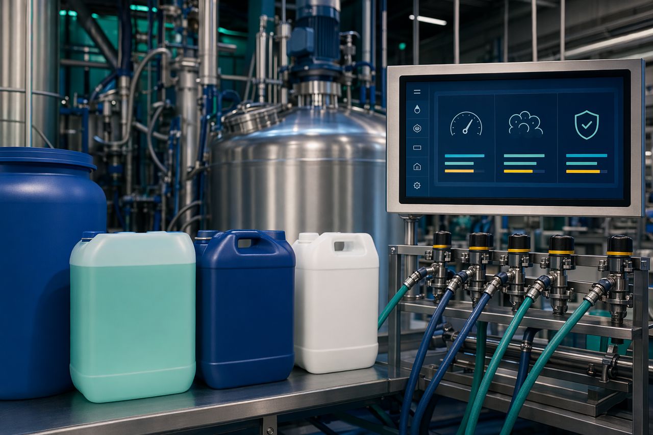 Commercial Laundry Dosing Systems & Detergent Design