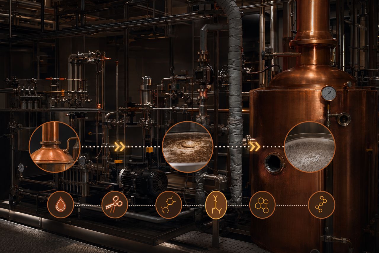 Enzyme for Grain Spirit Distillery Operations | Coppercut Catalytics