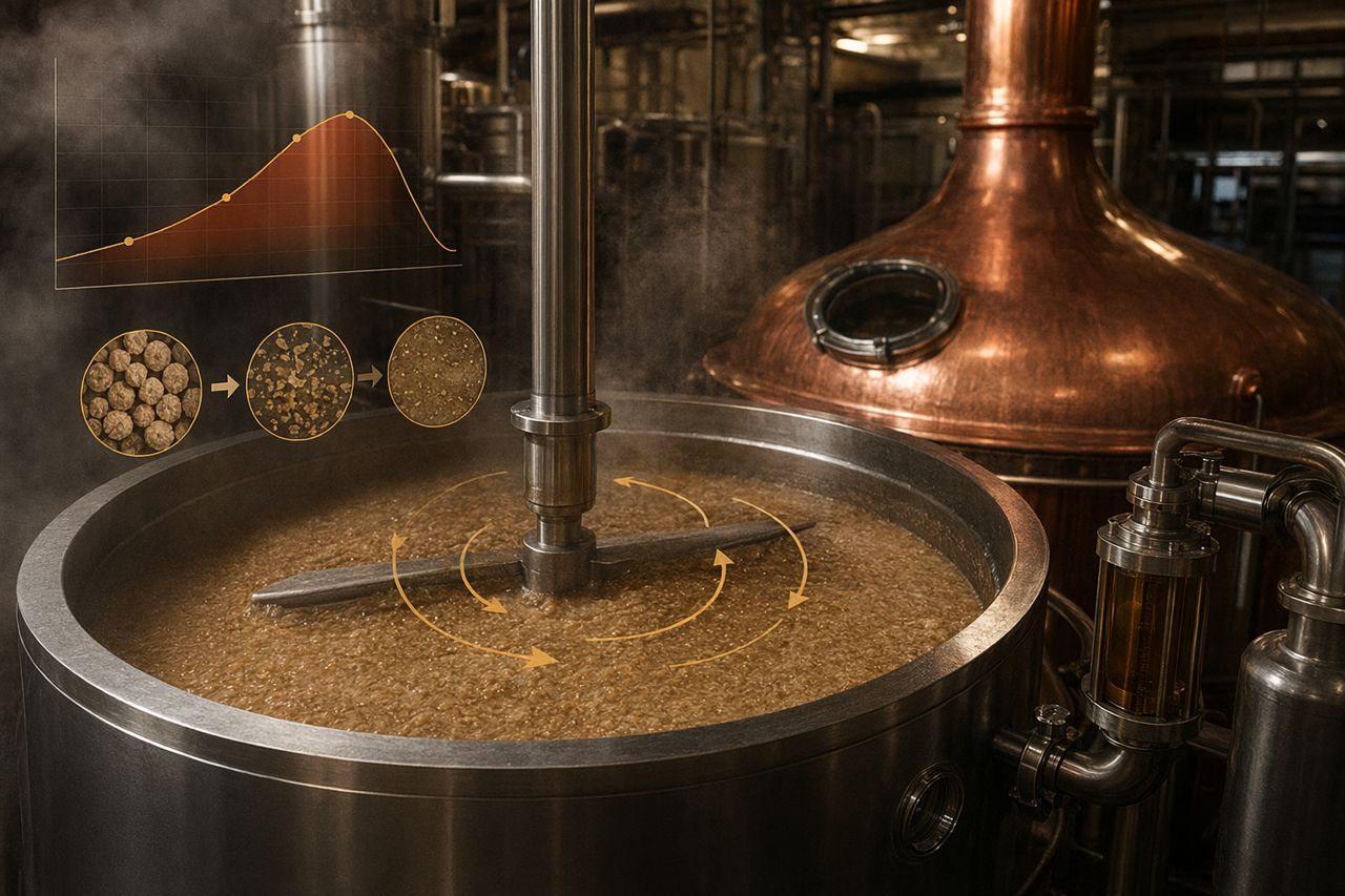 Cooker, Mill, and Mash-Tun Variables That Change Enzyme Performance