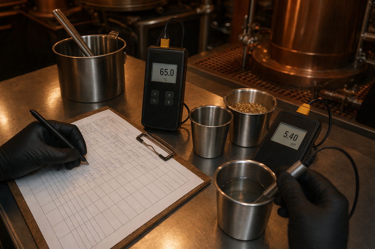 Gärbereitschaft vor der Hefegabe | Coppercut Catalytics