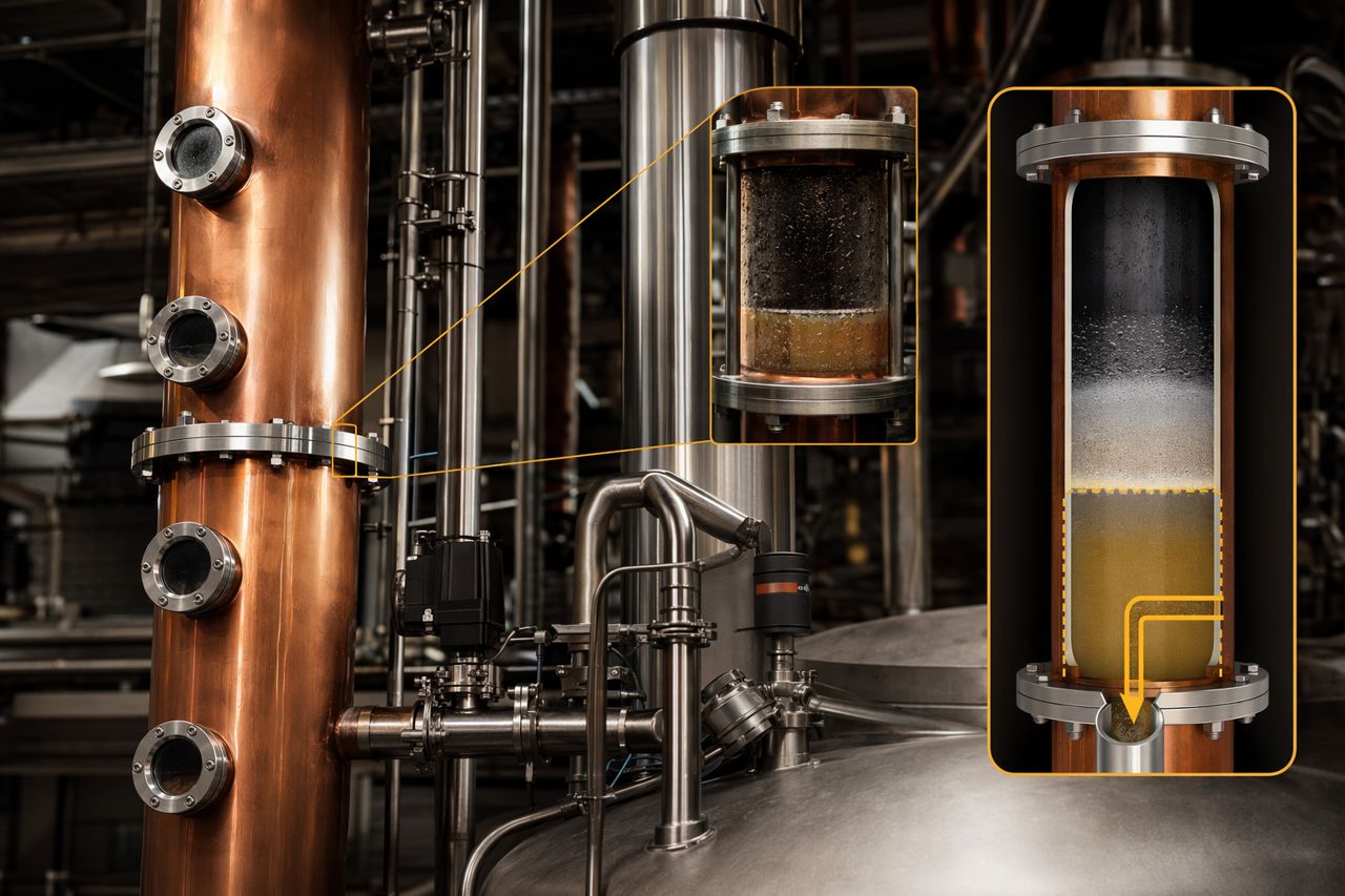 Goulots d’étranglement en distillation à haute densité | Coppercut Catalytics