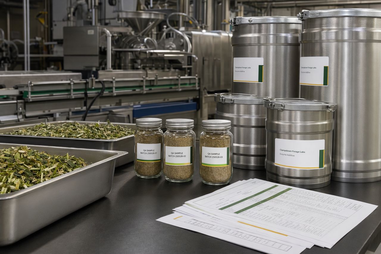 Silage Enzyme Supplier for Forage Additive Manufacturing