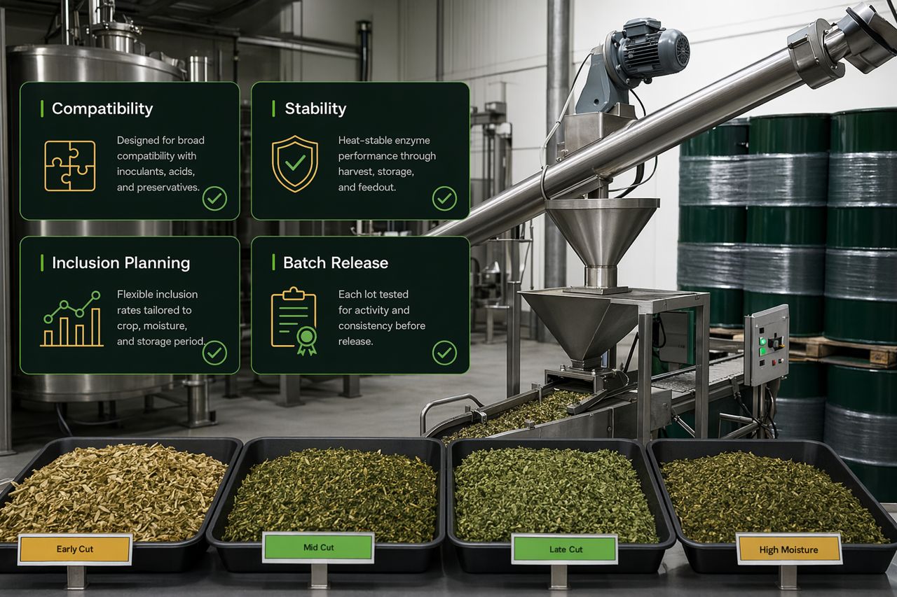 Dairy Nutrition Claims for Silage Additives: Defensible Formulation Guidance