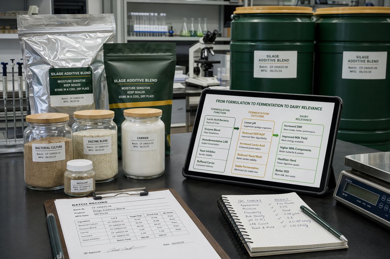 Dairy Nutrition Claims for Silage Additives: Defensible Formulation Guidance