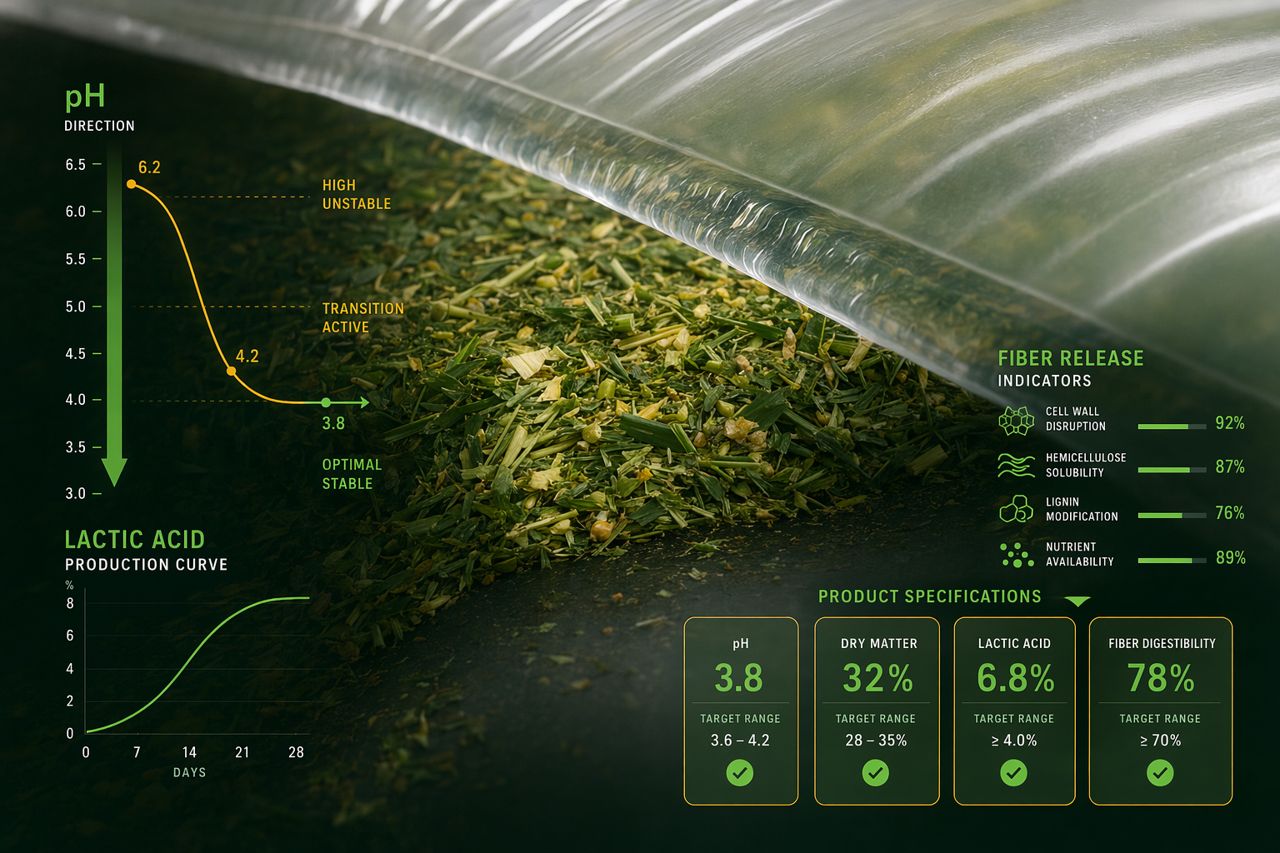 مورّد إنزيمات السيلاج لتصنيع إضافات الأعلاف | Clampdown Forage Labs