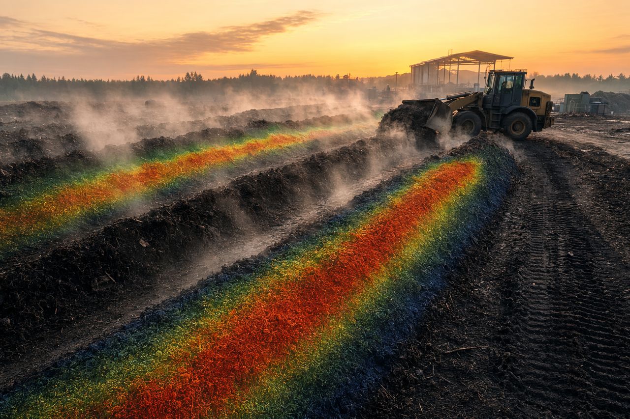 Aeration vs. Turning for High-Volume Compost Facilities