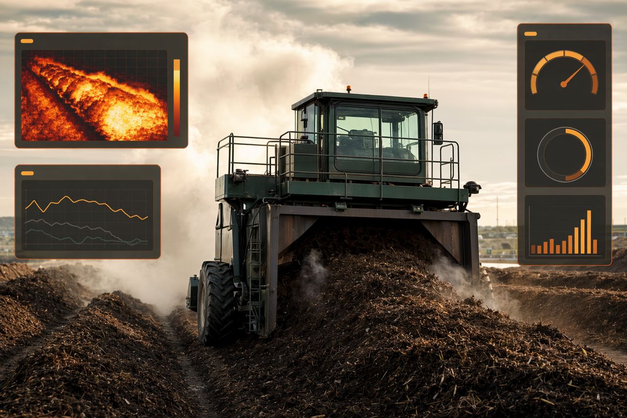 Why Straw, Stalks, and Husks Slow Down Industrial Composting