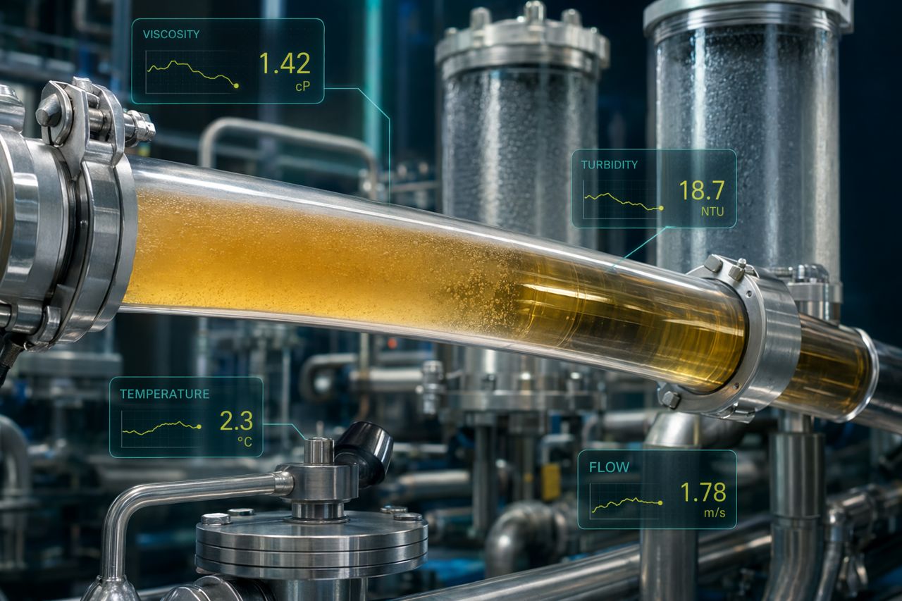 Filtration Bottlenecks in Tea and Botanical Drinks | BrixPilot
