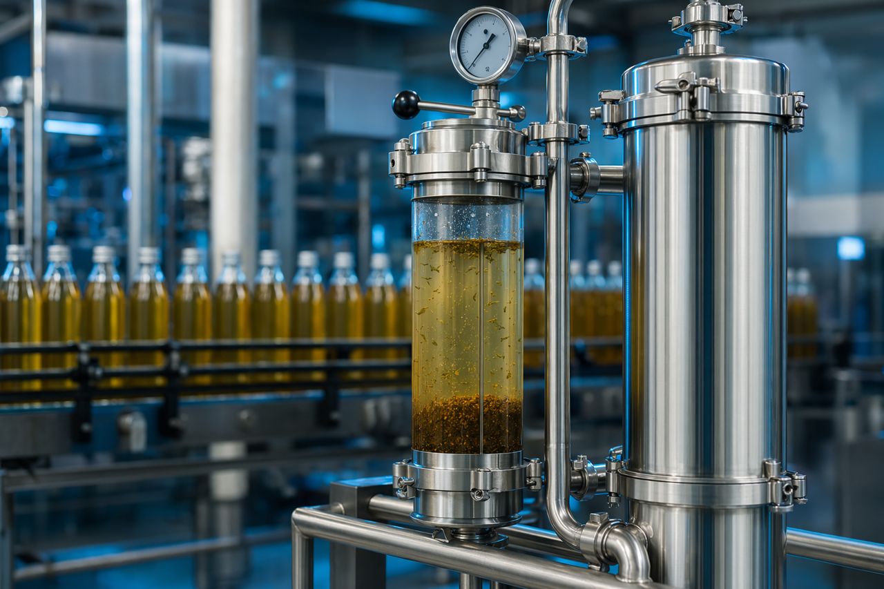 Filtration Bottlenecks in Tea and Botanical Drinks | BrixPilot