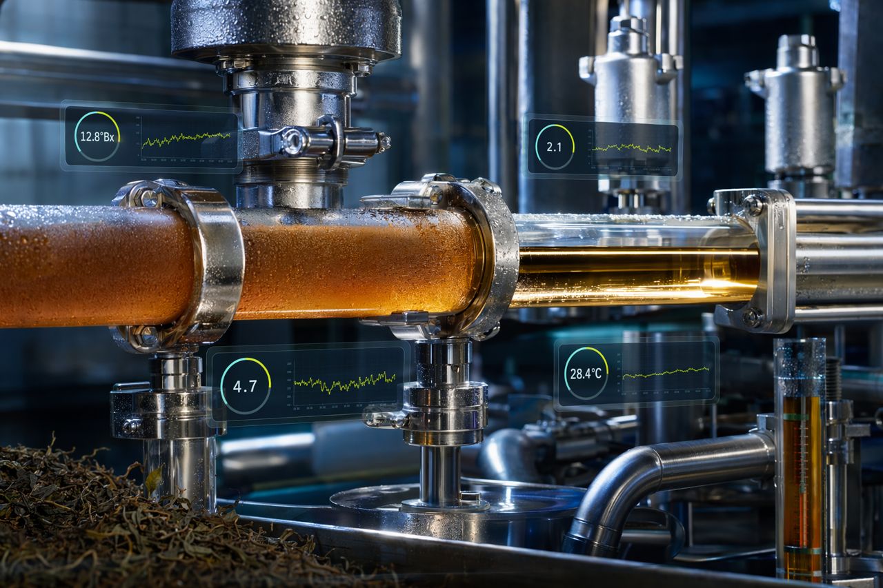 RTD Tea Haze After Hot Fill, Retort or Cold Storage