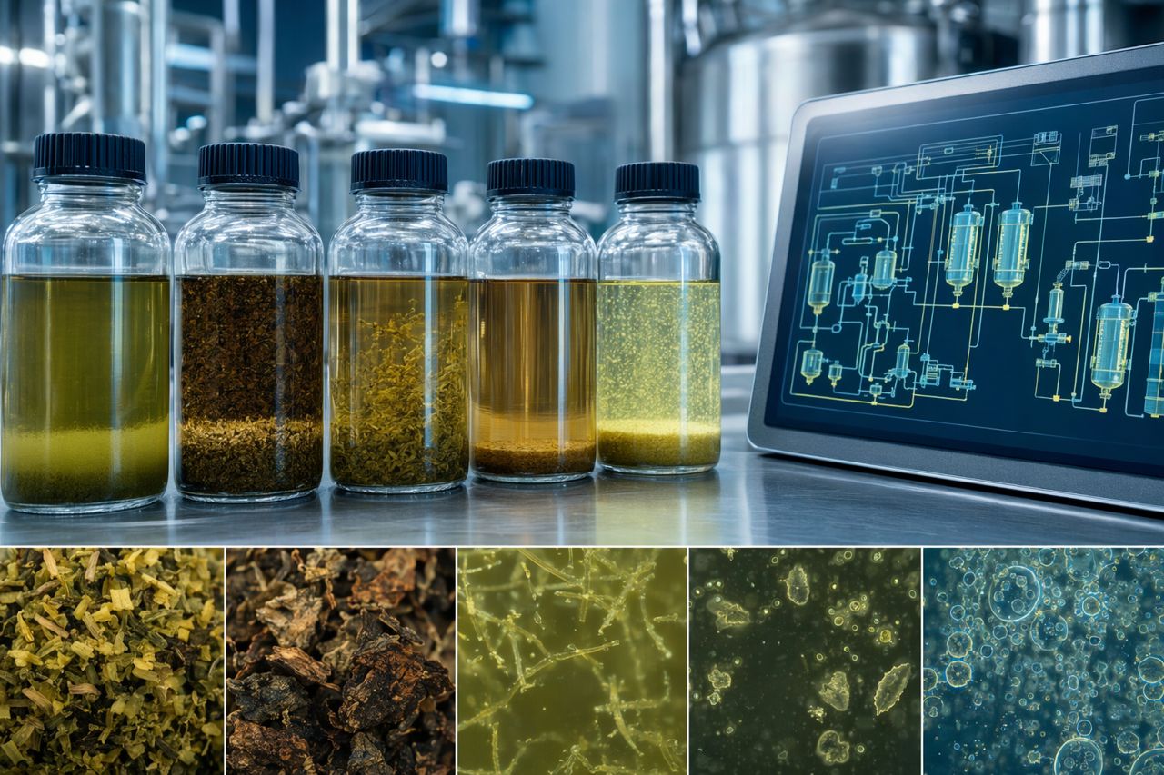 Sedimentmanagement in RTD-Tee, Yerba Mate und Kräuterinfusionen
