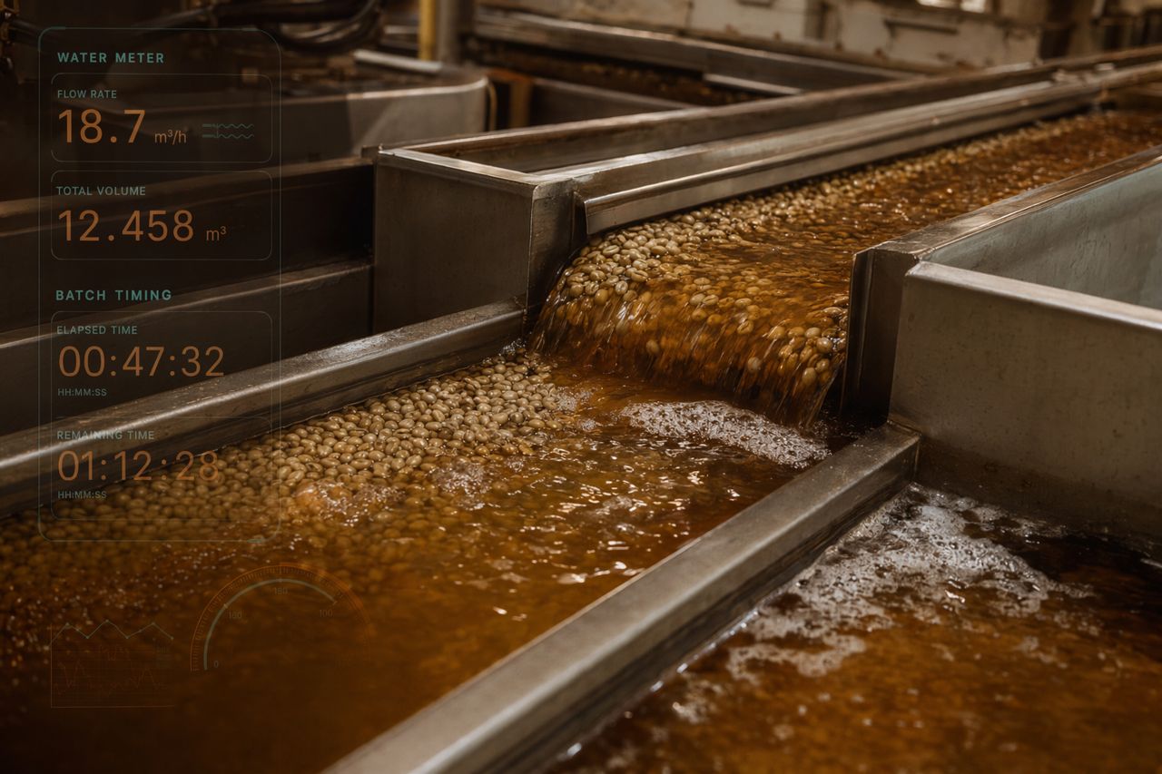 Nachhaltigkeitskennzahlen, die Kaffeemühlen in der Nassaufbereitung tatsächlich erfassen können