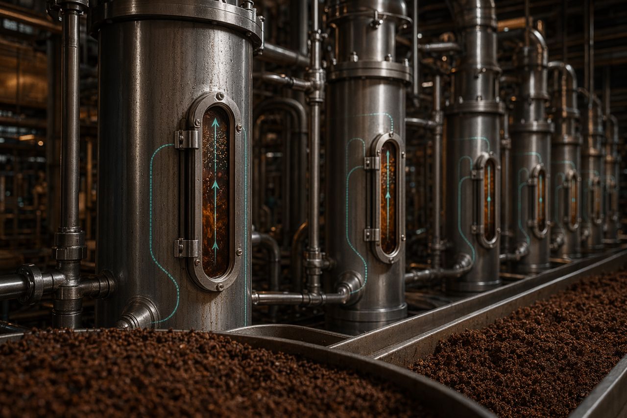 Peningkatan Pabrik Kopi Larut | Pemasok Enzim untuk Pengolahan Kopi