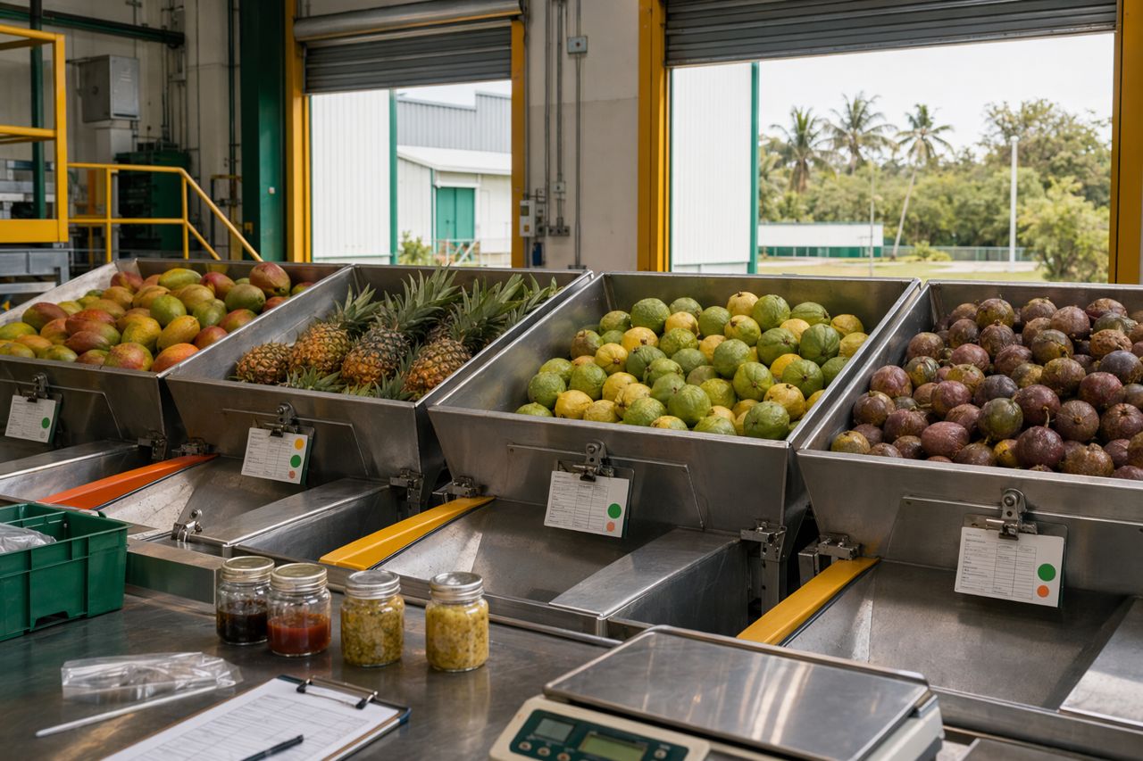 Ripeness Variation at Fruit Receiving: Impact on Juice Yield, Viscosity, and QC | NectraGauge