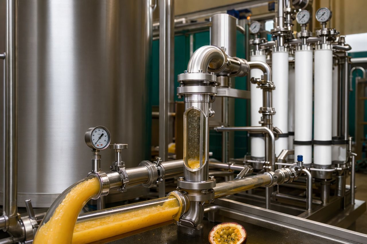 Passionfruit Yield Loss Points in Juice Processing | Enzymeforjuice