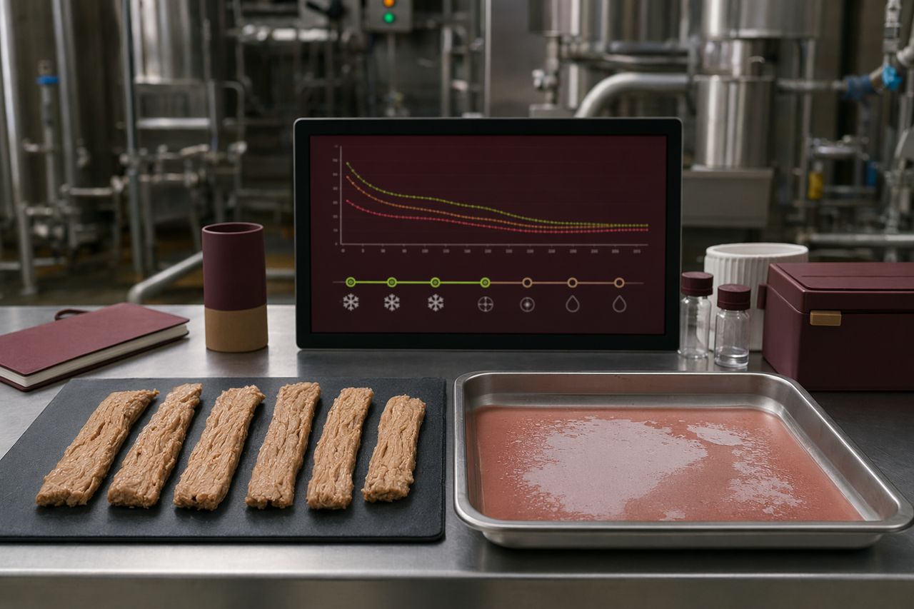 Freezing, Thawing and Texture Loss in Vegan Meat Products | Strandwright