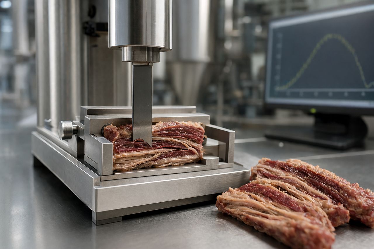 Texture Analyzer Tests for Plant-Based Meat | Enzymefusion