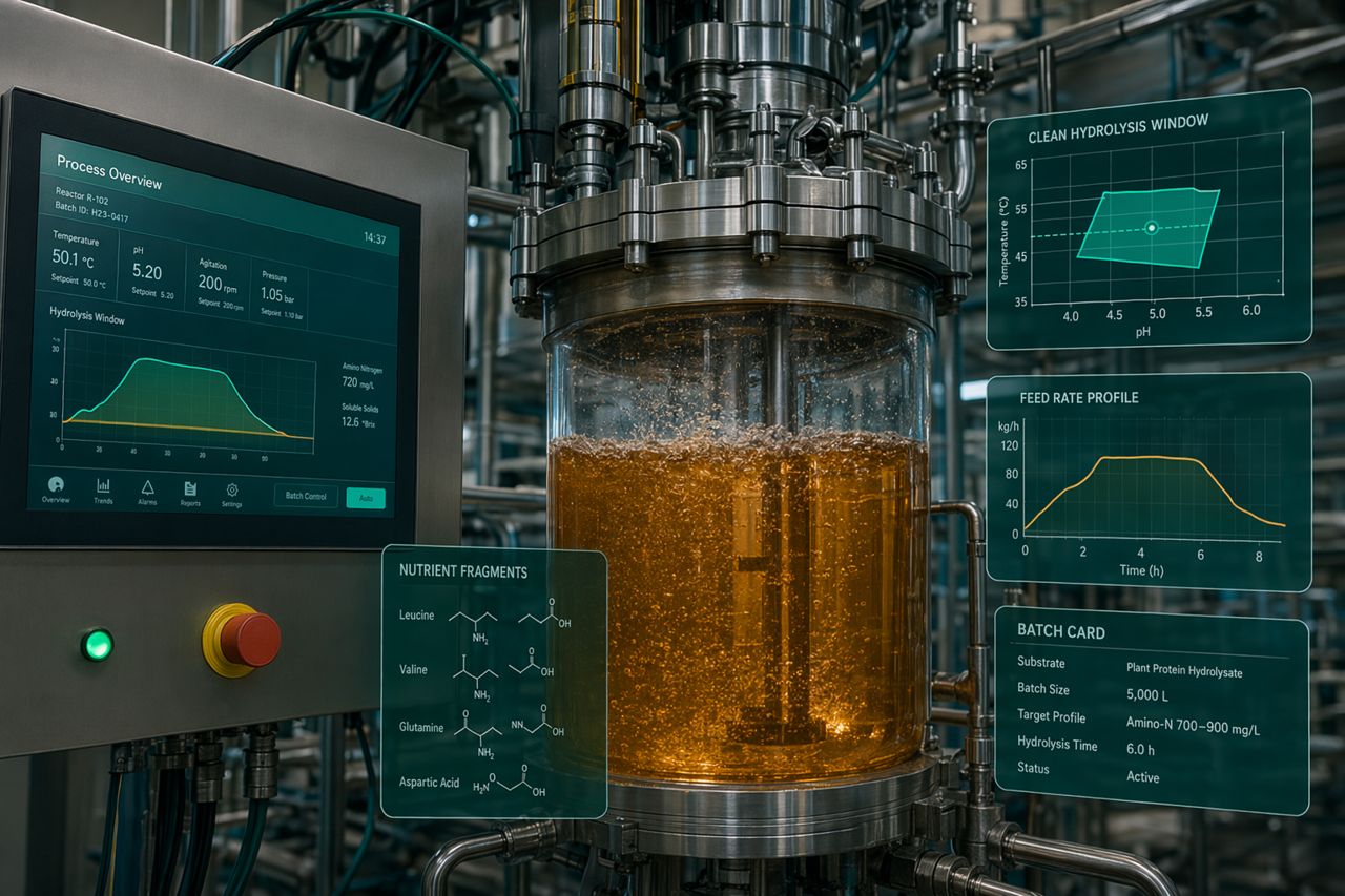 Bulk Enzymes for Yeast Nutrient Hydrolysate