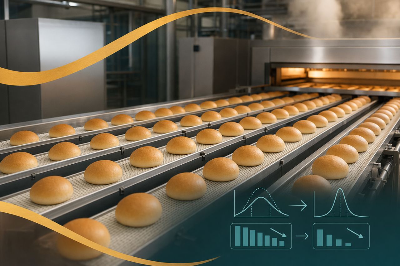 高速バンズラインにおける大規模生産時の生地耐性 | CrumbForge