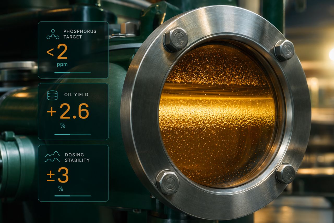Enzyme Supplier for Edible Oil Degumming | Clarivane