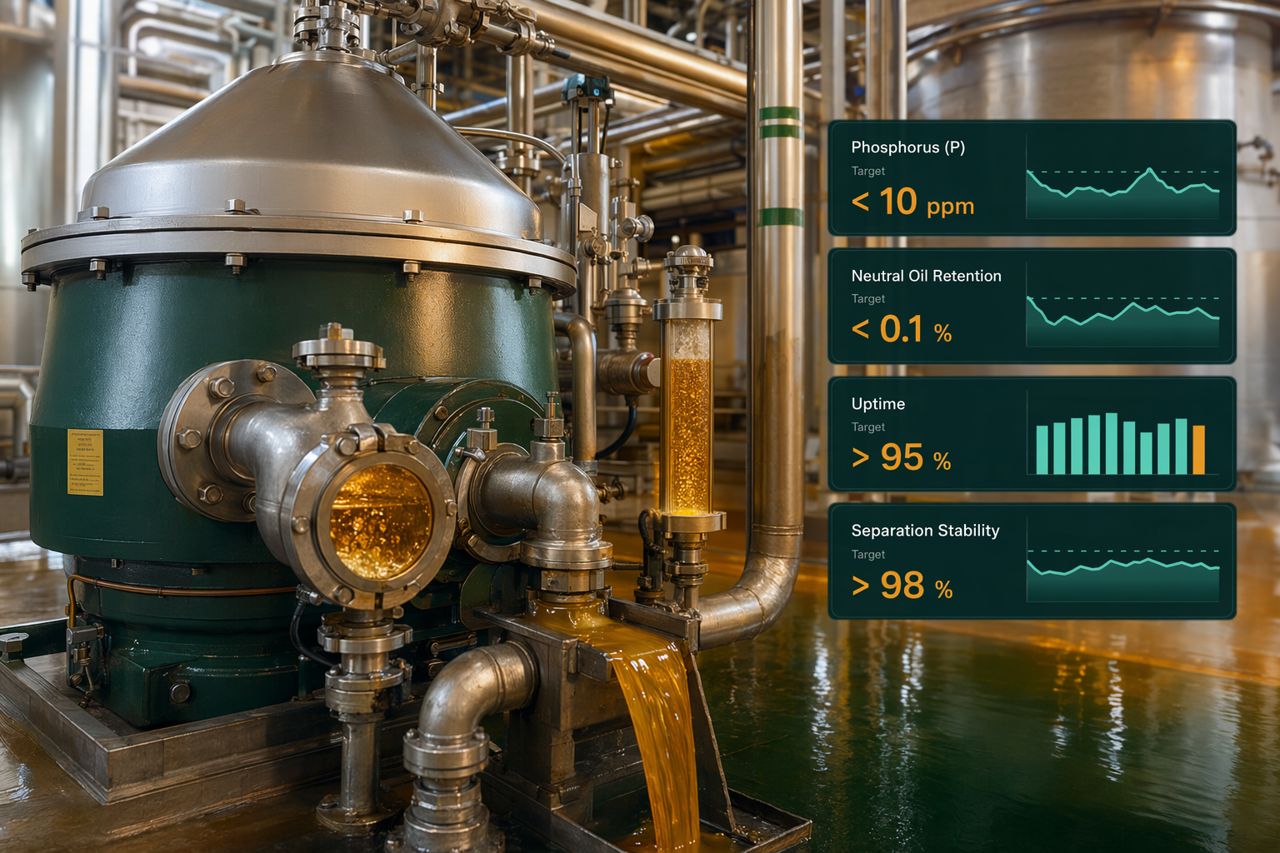 Data Logging for Enzymatic Degumming Optimization | Clarivane