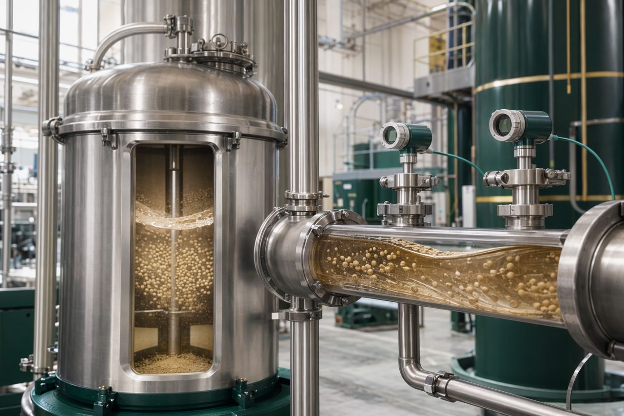 Digitale Überwachung für Hülsenfruchtprotein-Fabriken | Hilum Process Co.
