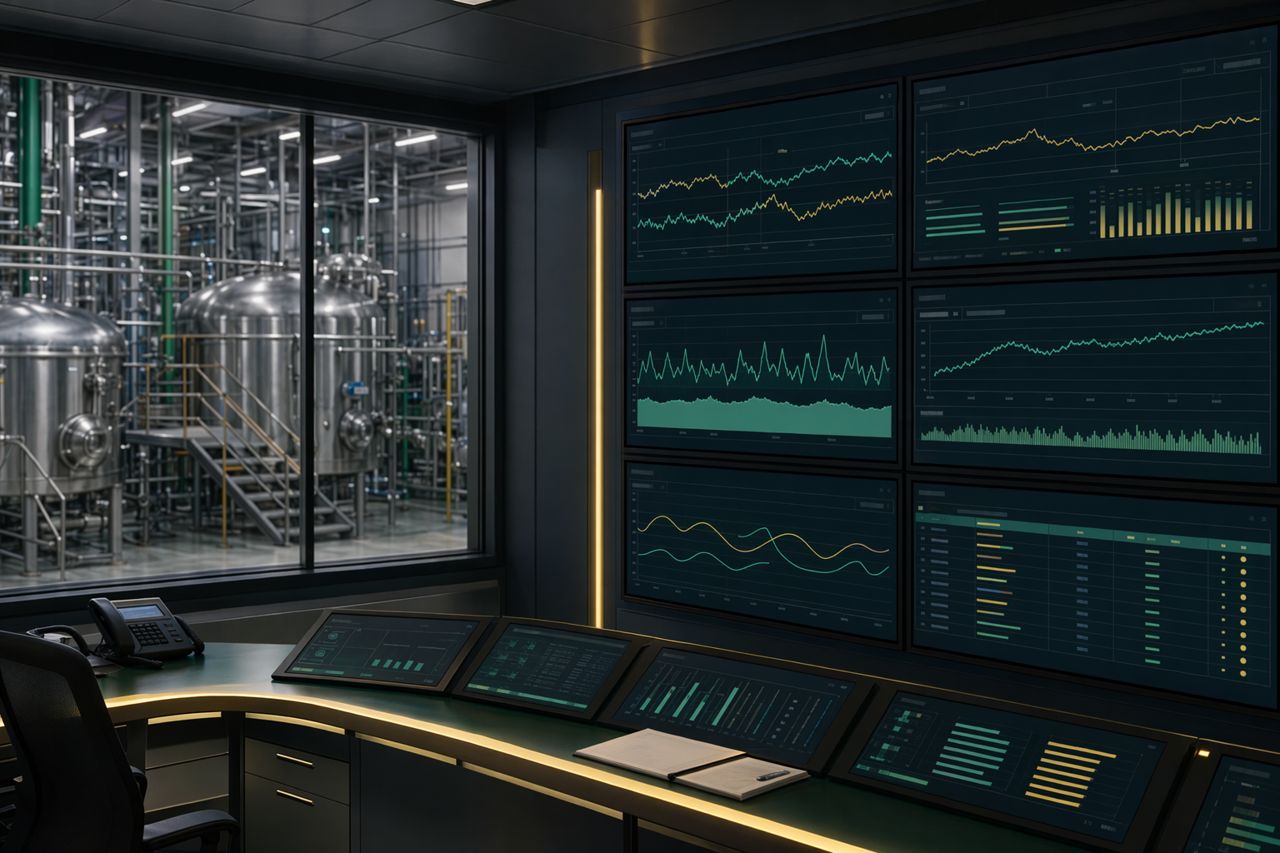 Digitale Überwachung für Hülsenfruchtprotein-Fabriken | Hilum Process Co.