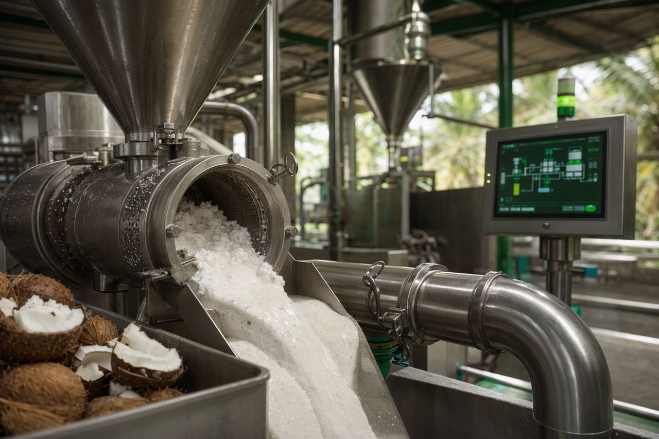 Choosing Coconut Extraction Equipment | Enzyme Supplier for Coconut Processing