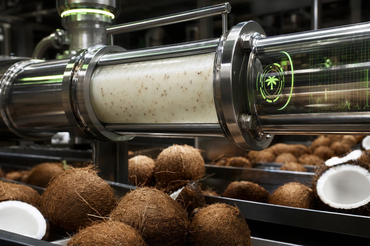 Réduction de la DCO des eaux usées de transformation de noix de coco | Enzymereach, fournisseur d’enzymes pour la transformation de noix de coco