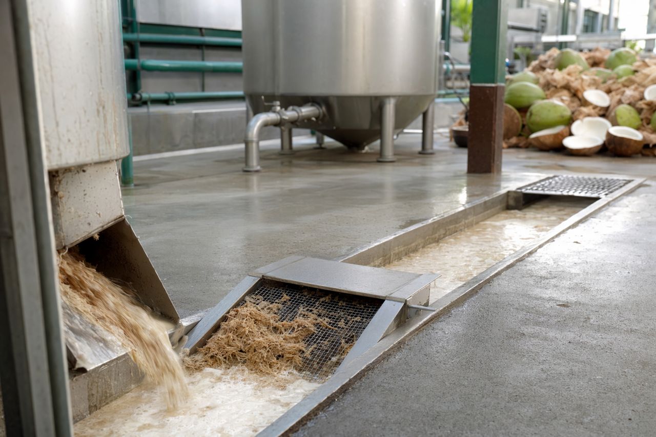 Réduction de la DCO des eaux usées de transformation de noix de coco | Enzymereach, fournisseur d’enzymes pour la transformation de noix de coco