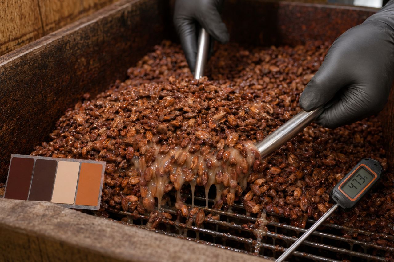 Fermentation Box Design | enzyme supplier for cocoa processing