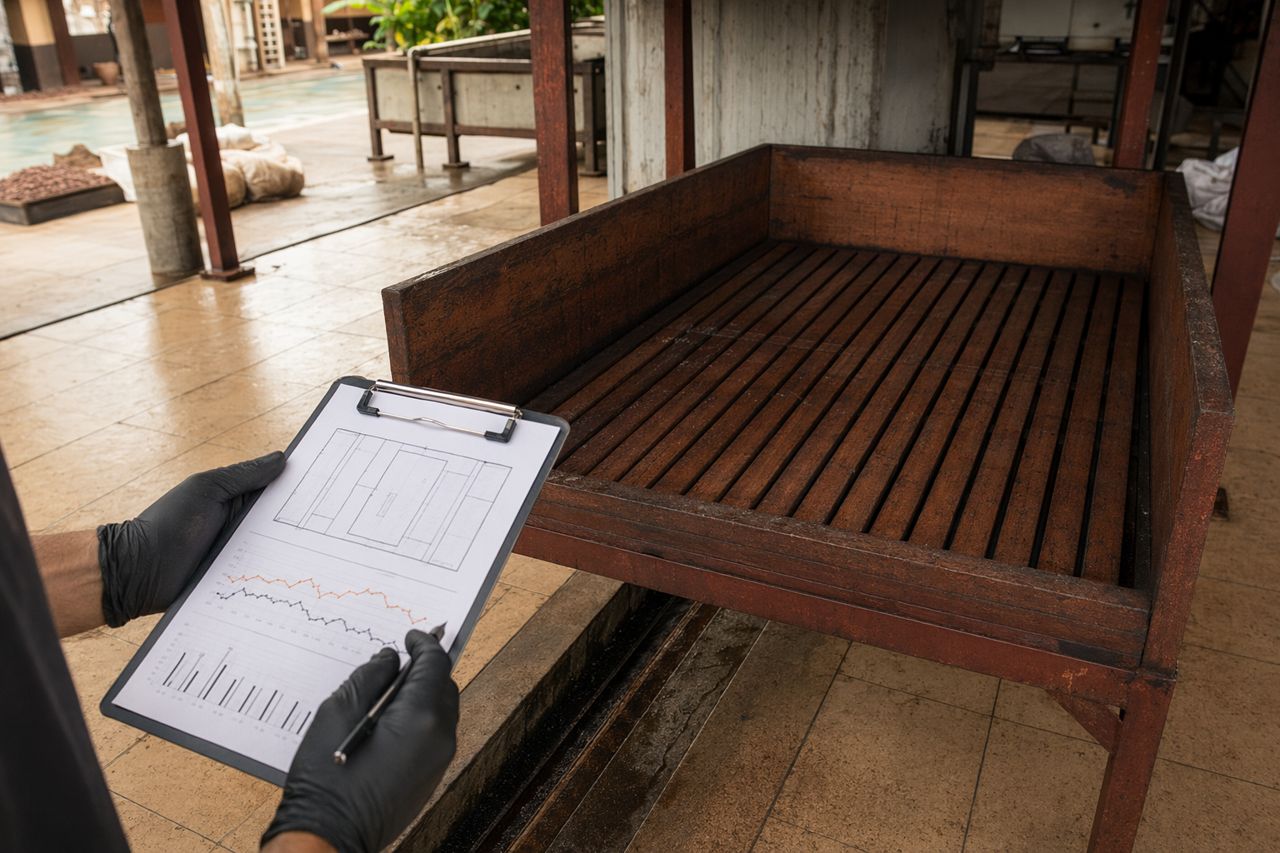 Fermentation Box Design | enzyme supplier for cocoa processing