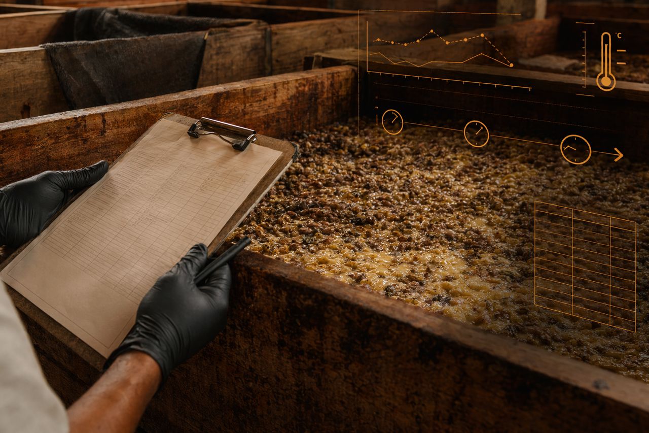 Cocoa Fermentation Data Sheets: Lot Records for Repeatable Batches | Theobrix Works
