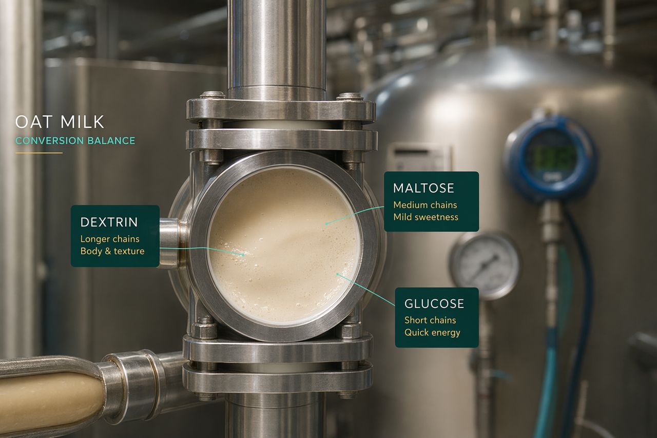 Enzyme for Oat Milk Sugar Conversion | AvenaMotive