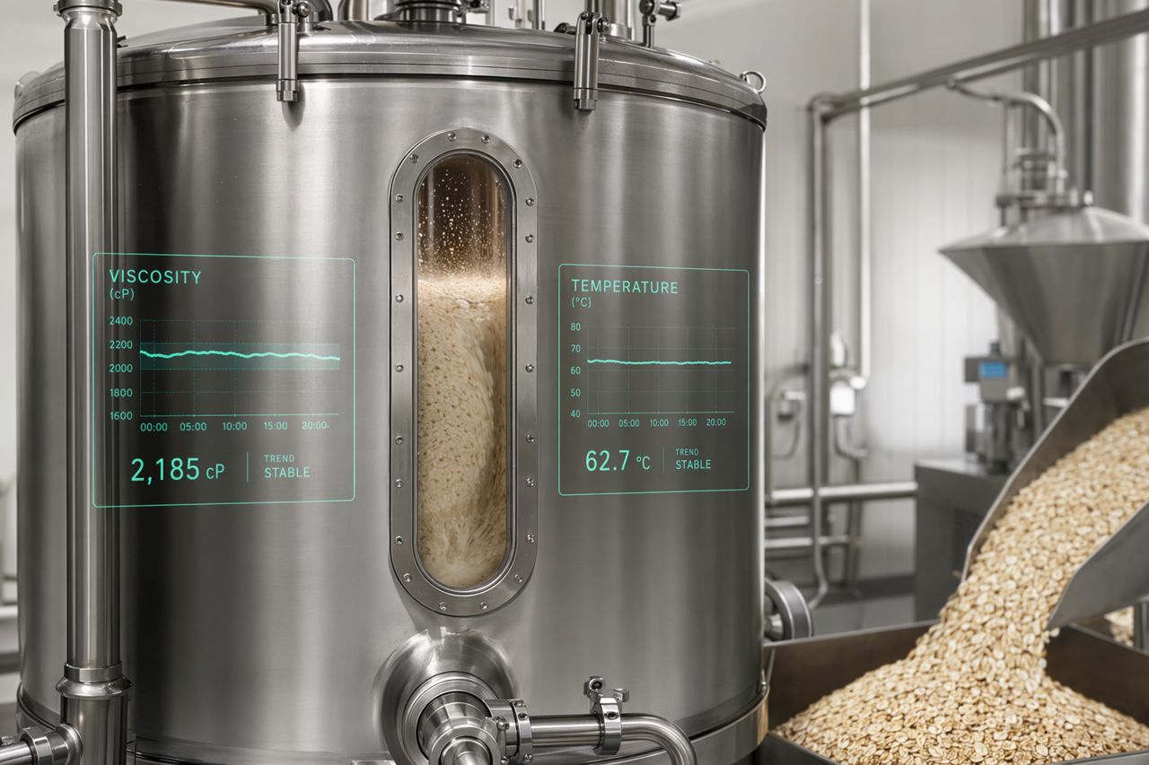 Oat Milk Changeover QC for Viscosity-Sensitive Lines | Enzymesboost