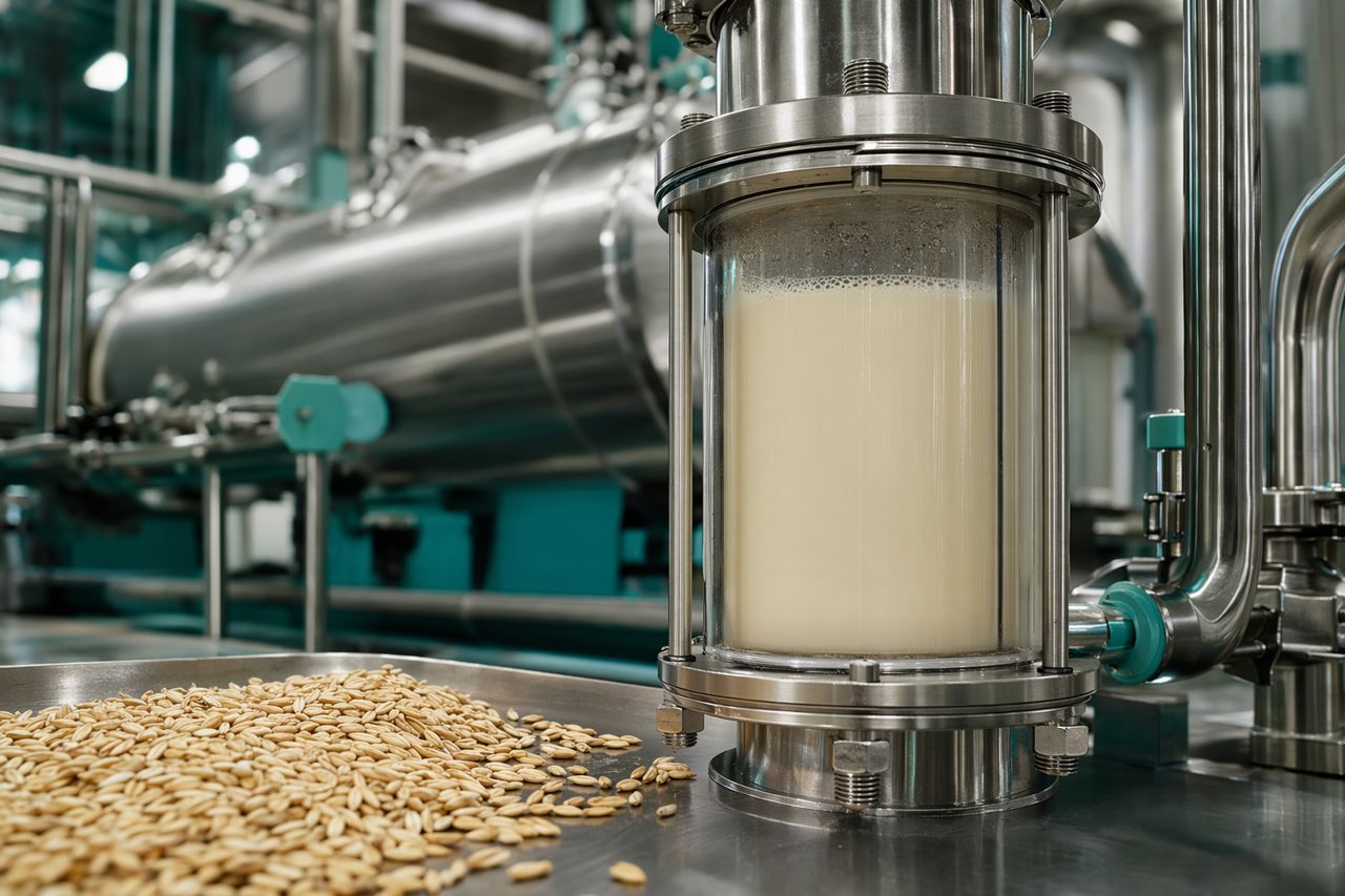 Sediment and Grittiness Control in Oat Milk | Enzymesboost