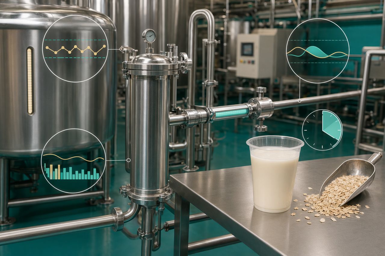 Why Oat Milk Viscosity Changes After UHT and Holding