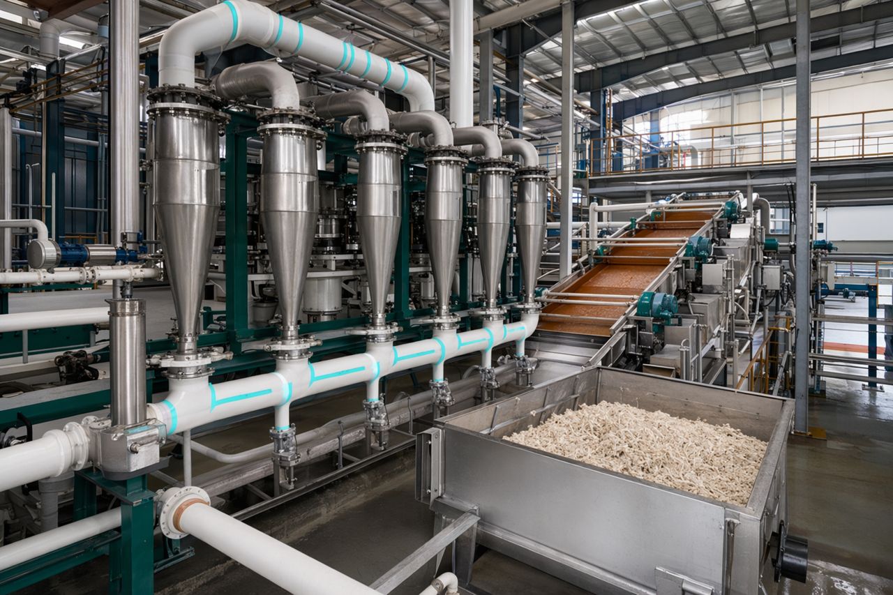 Cassava Pulp Processing Enzyme for Starch Recovery