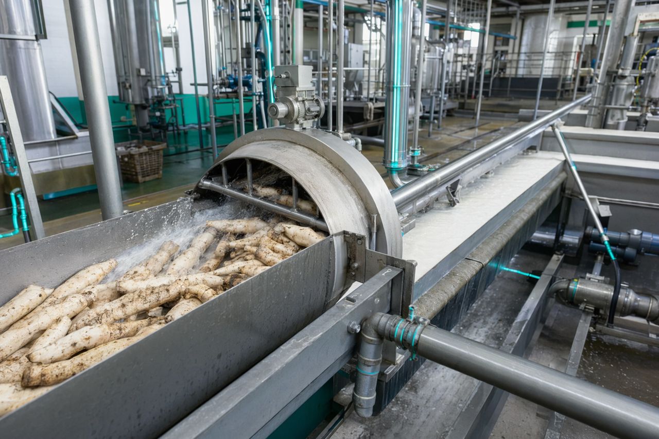 Cassava Pulp Dewatering Enzyme Guidance | ManiFlow Catalytics