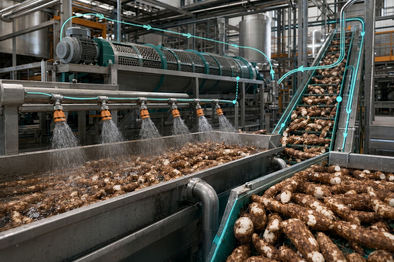 Cassava Starch Energy and Water Benchmarks | ManiFlow Catalytics