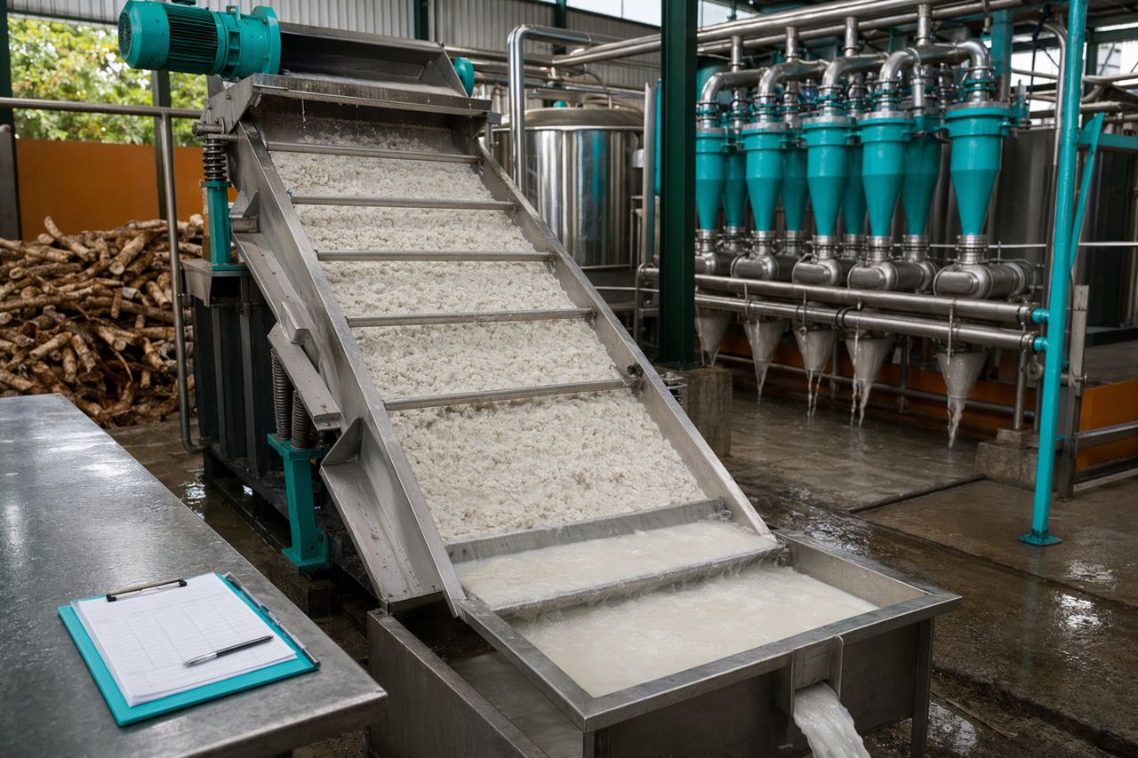 Audit Residual Starch in Cassava Pulp Before Dispatch | ManiFlow Catalytics