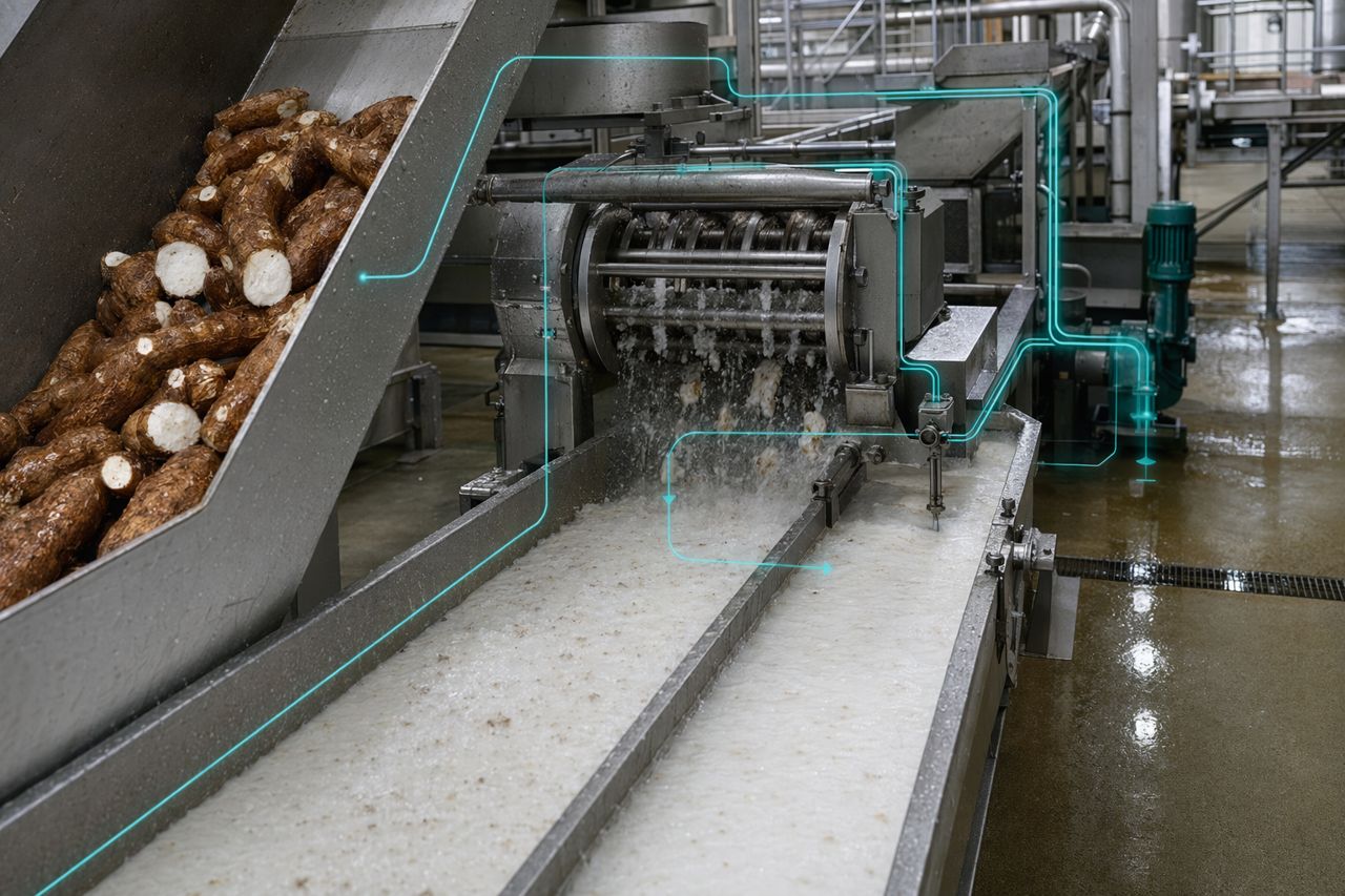Reducing Cassava Starch Wastewater Load Without Slowing Production